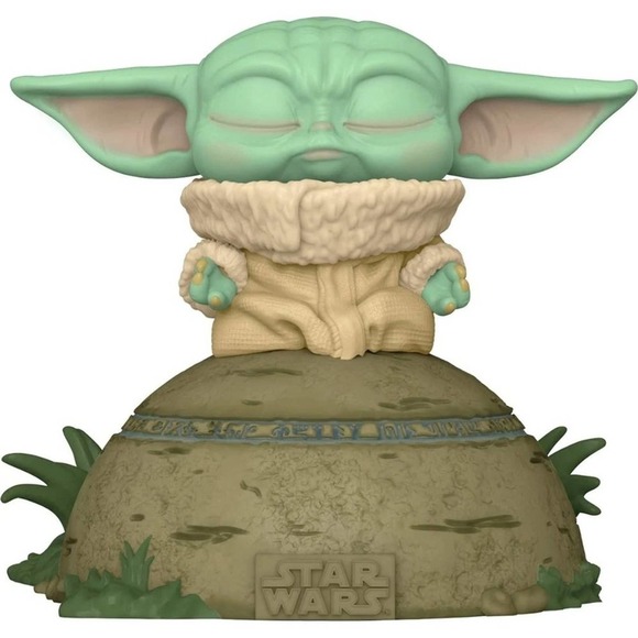 Star Wars: The Mandalorian The Child Using the Force Deluxe Funko Pop! - Picture 1 of 1